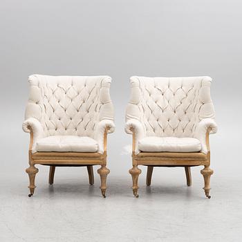 A pair of "Abbey" armchairs from Artwood.