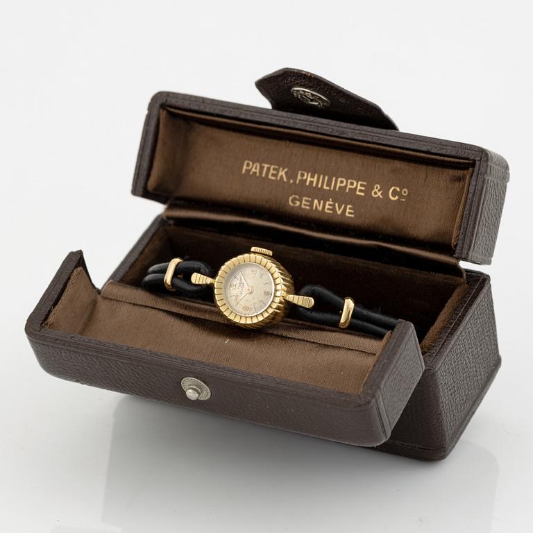 Patek Philippe, Genève, wristwatch, 17 mm.