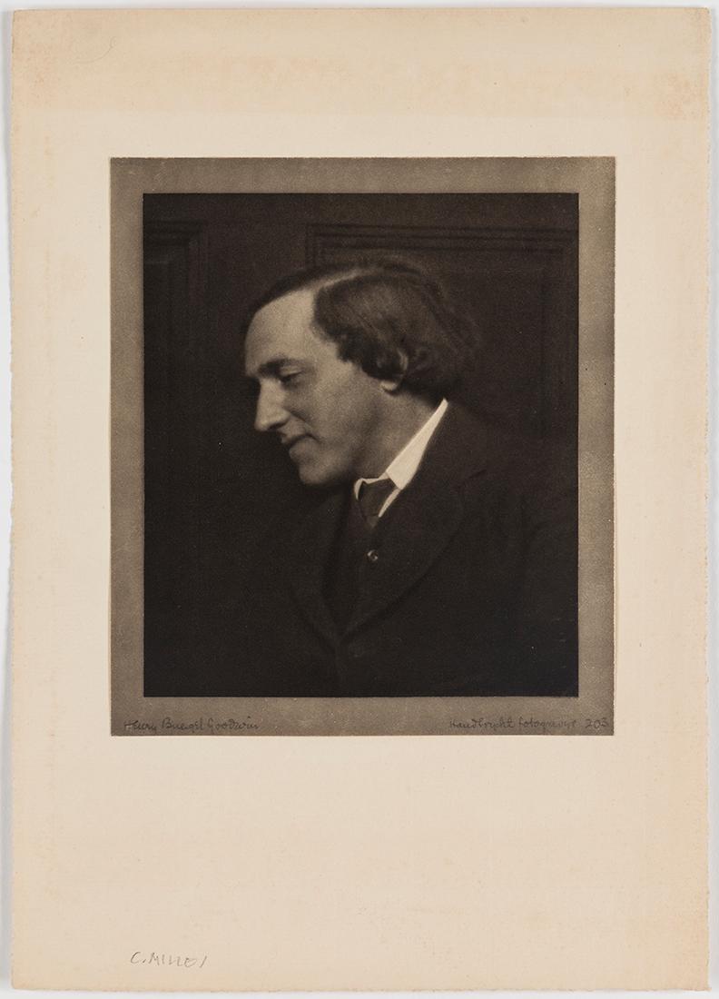 HENRY B. GOODWIN, hand printed photo gravure, signed.