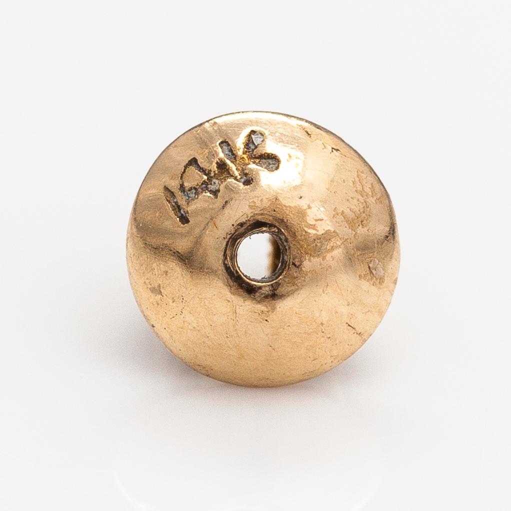 Örhängen, 14K guld, smaragder, diamanter ca 0.48 ct tot.