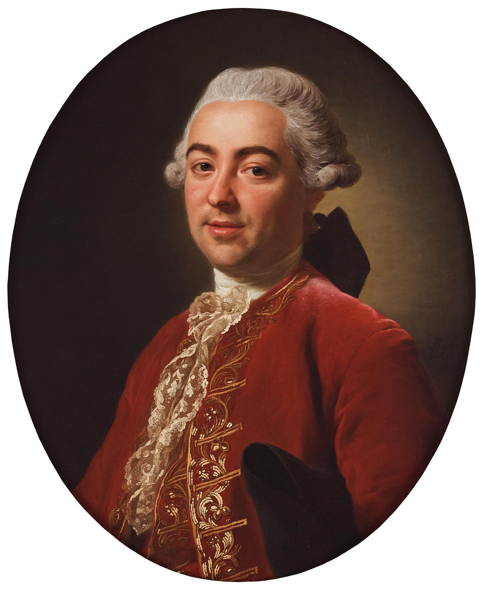 Alexander Roslin, "Arthur Montaudoüin de Launay" (1735-1793).