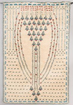 EVA MANNERHEIM-SPARRE, a Finnish long pile rug by The Friends of Finnish Handicraft. Circa 160 x 105 cm.