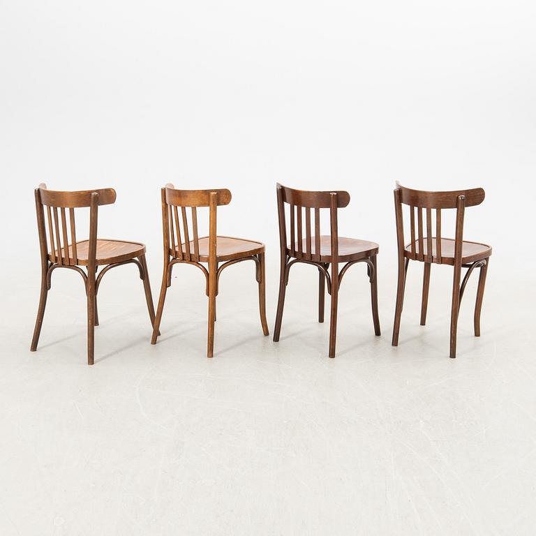 Stolar, 4 st, snarlika, 1900-talets första hälft.