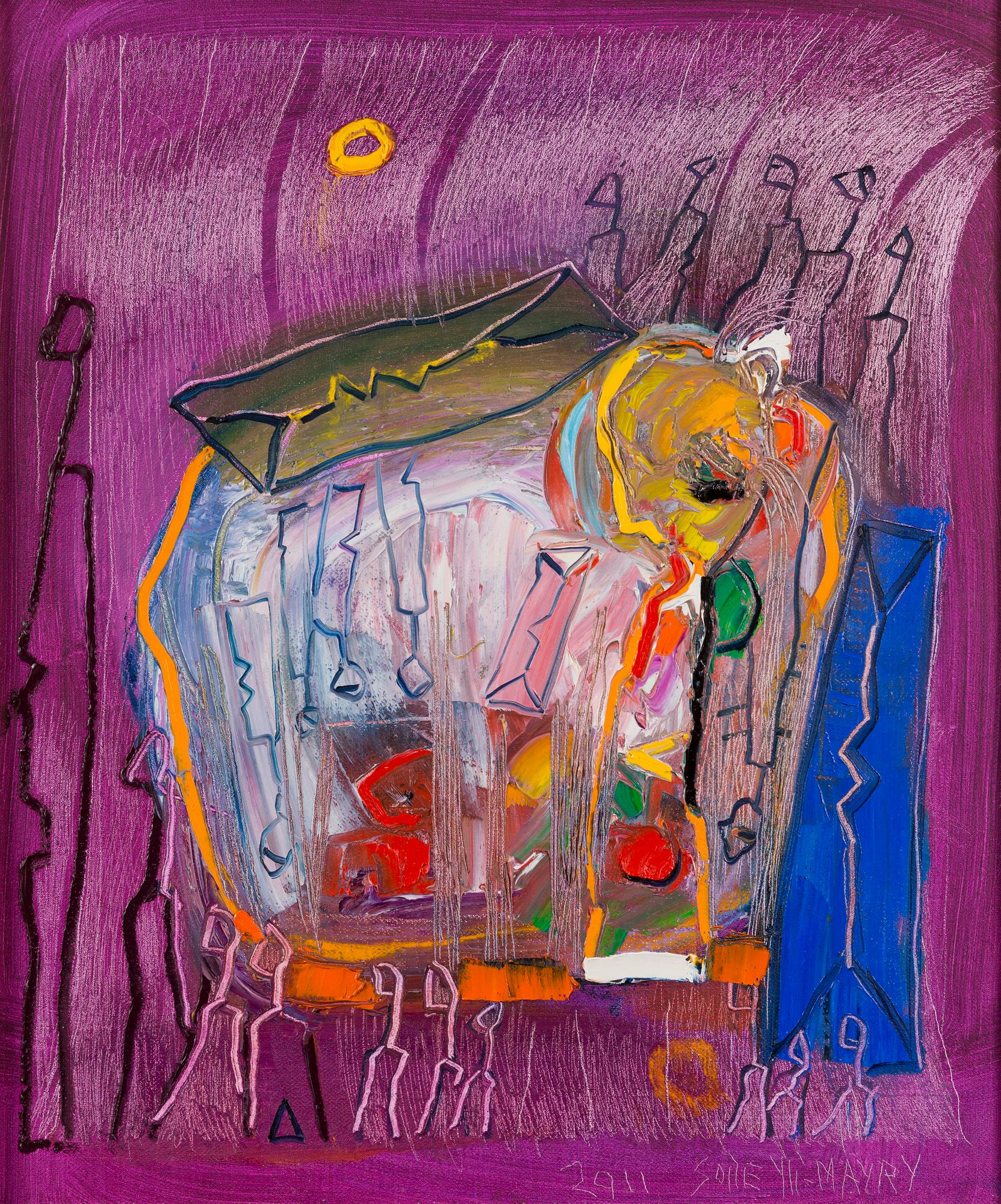 SOILE YLI-MÄYRY, olja på duk, signerad och daterad 2011.