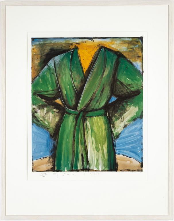 Jim Dine, färglitografier , 4 st, Ur "The Astra Set", 1985, signerade 274/400.