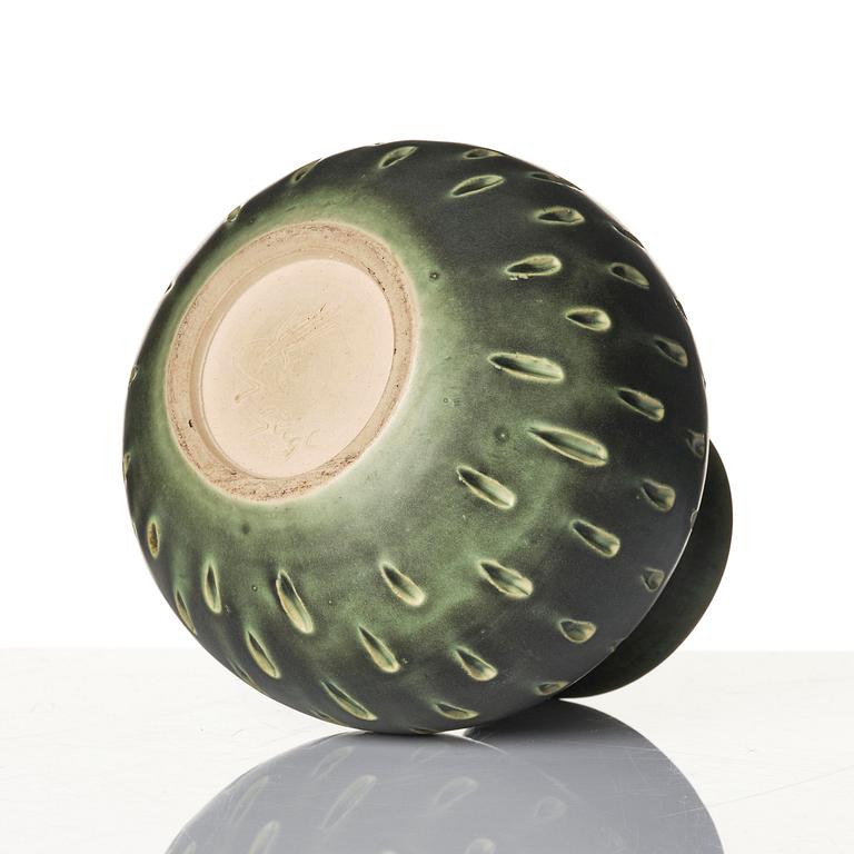 Stig Lindberg, a stoneware vase, Gustavsberg Studio 1960.