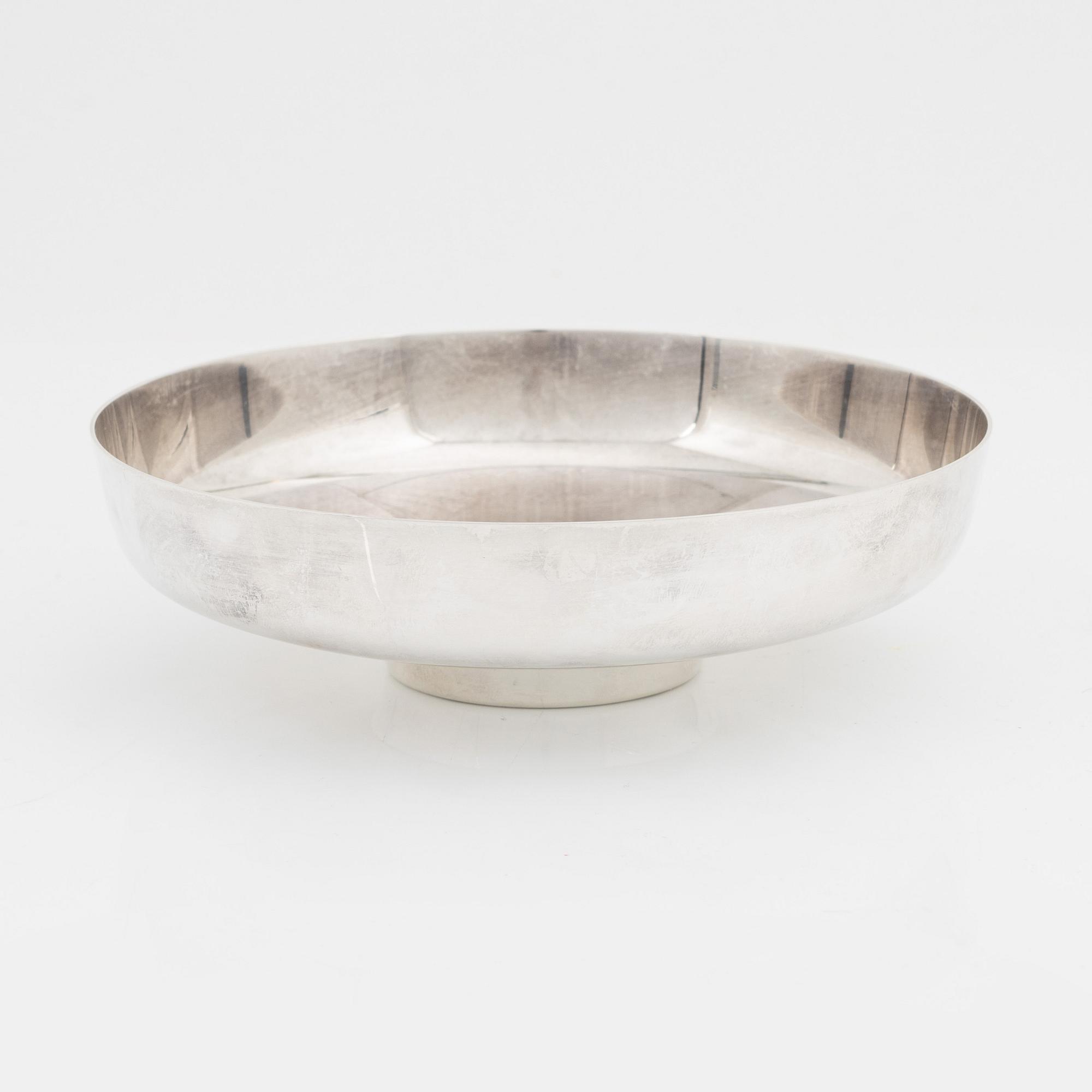 Henning Koppel, a sterling silver bowl model 1132B, Firma Georg Jensen, Denmark, post 1945.