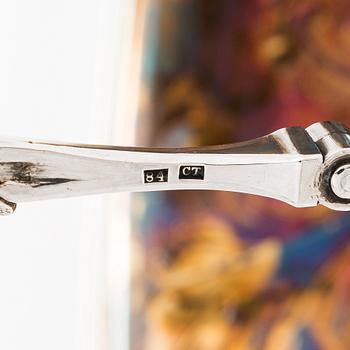 Carl Johan Tegelsten, Leipäkori, hopeaa ja kullattua hopeaa, Pietari, Venäjä 1845.