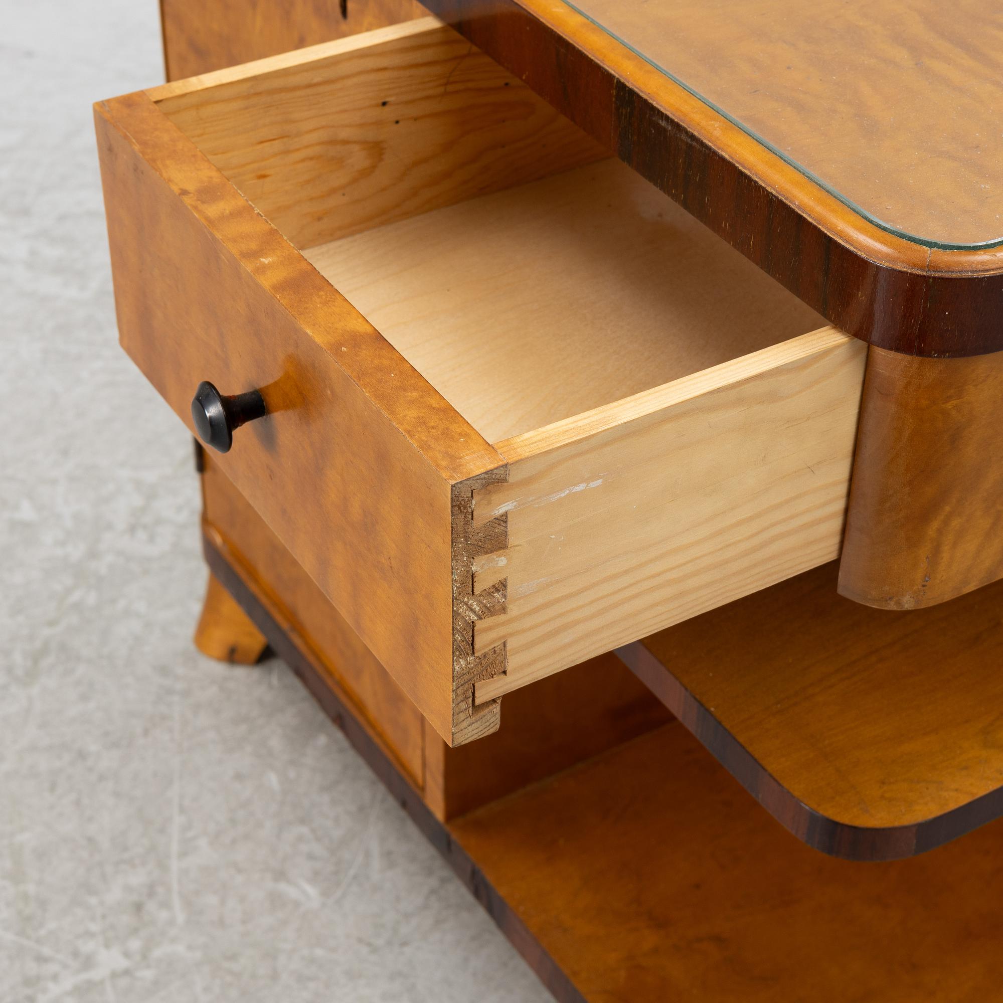 Smoking table, 1920s/30s.