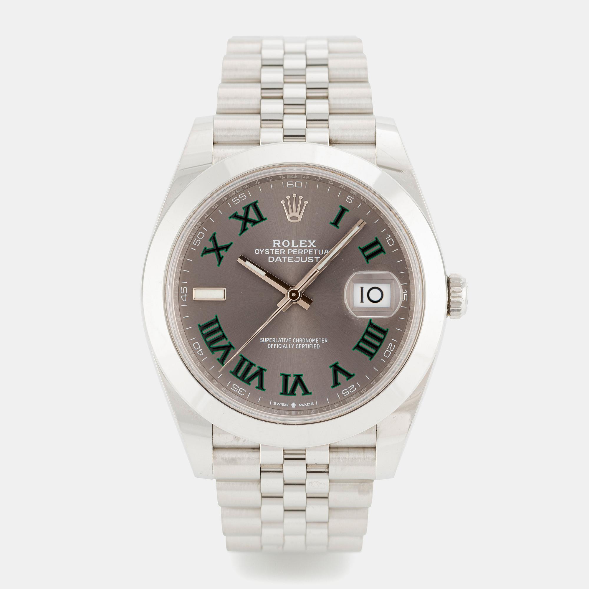 Rolex, Datejust 41, "Wimbledon", ca 2023.