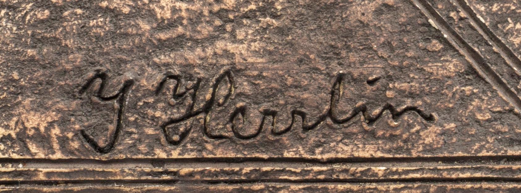 Ingrid Herrlin, sculpture, earthenware, signed.