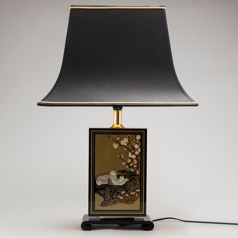 A 'Hokkaido' Le Dauphin table light from France, 1970's/80's.