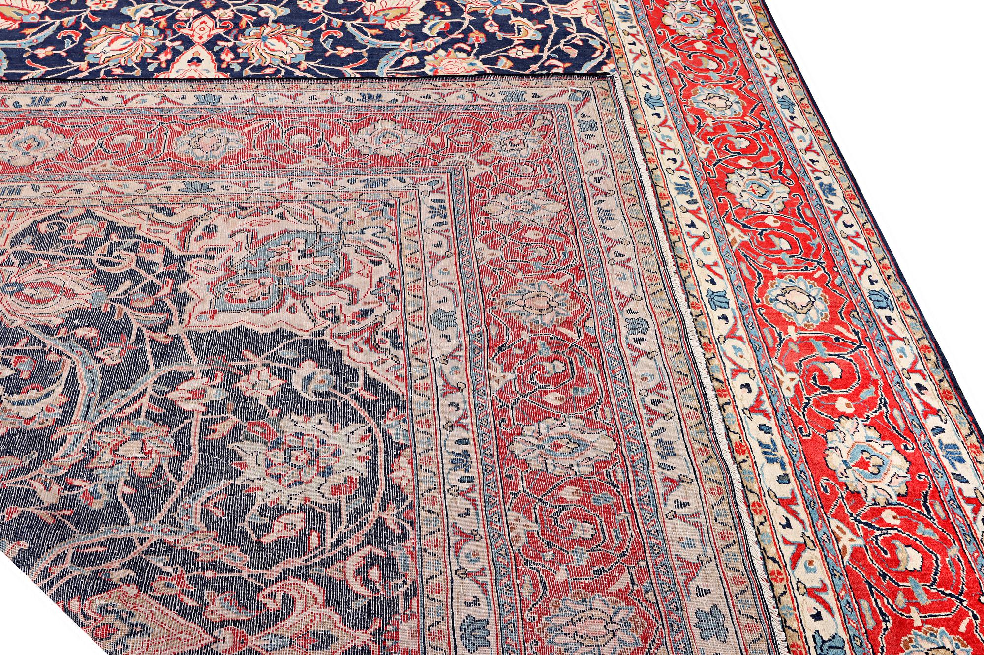 A Mhal carpet, a. 375 x 263 cm.