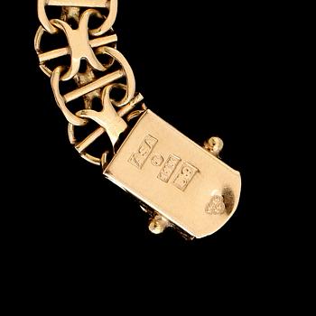 COLLIER, 18K guld, ÄSA Stockholm 1970. Vikt ca 22 g.