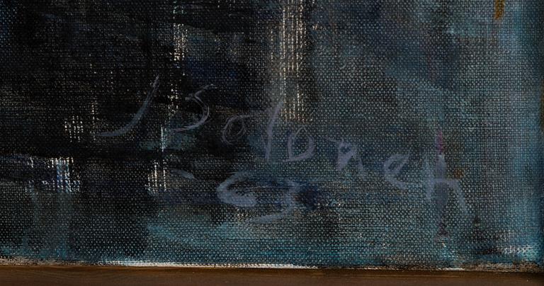 JOUKO SOLONEN, öljy kankaalle, signeerattu ja päivätty -63.