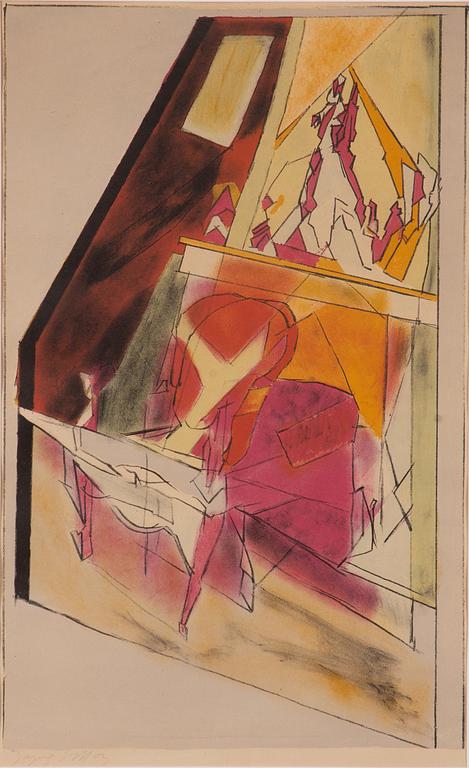 Jacques Villon, 'The Armchair (Le Fauteil)'.