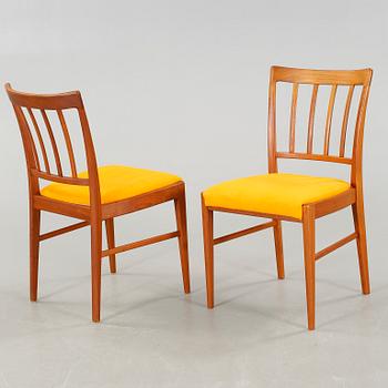 Six 1950/60s chairs.