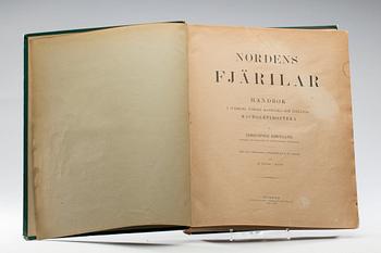 CHRISTOPHER AURIVILLIUS, "Nordens fjärliar", Aktiebolaget Hiertas Bokförlag, Stockholm,1888-1891.