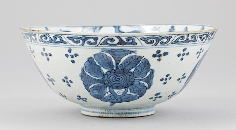 SKÅL, porslin, Kina troligen 1800-tal.