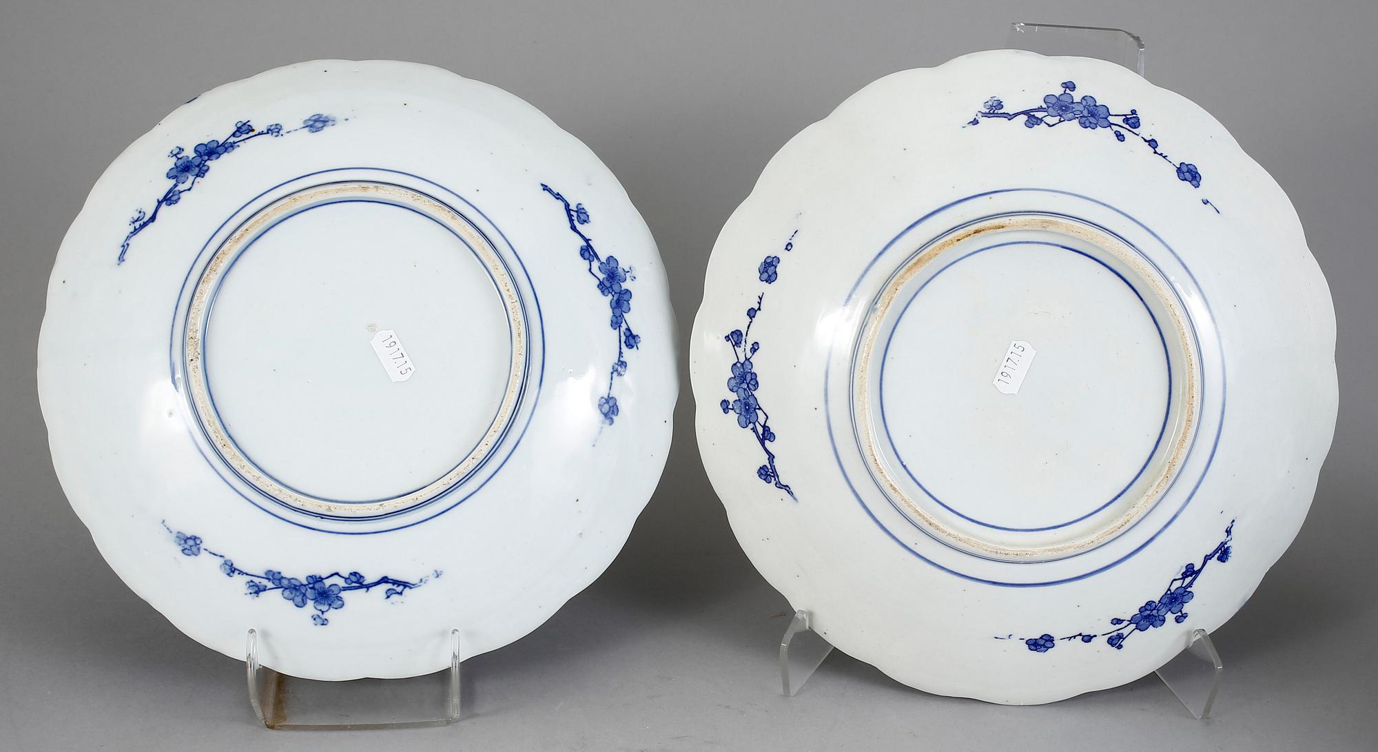 PARTI JAPAN, 4 st, porslin, 1900-talets första hälft.