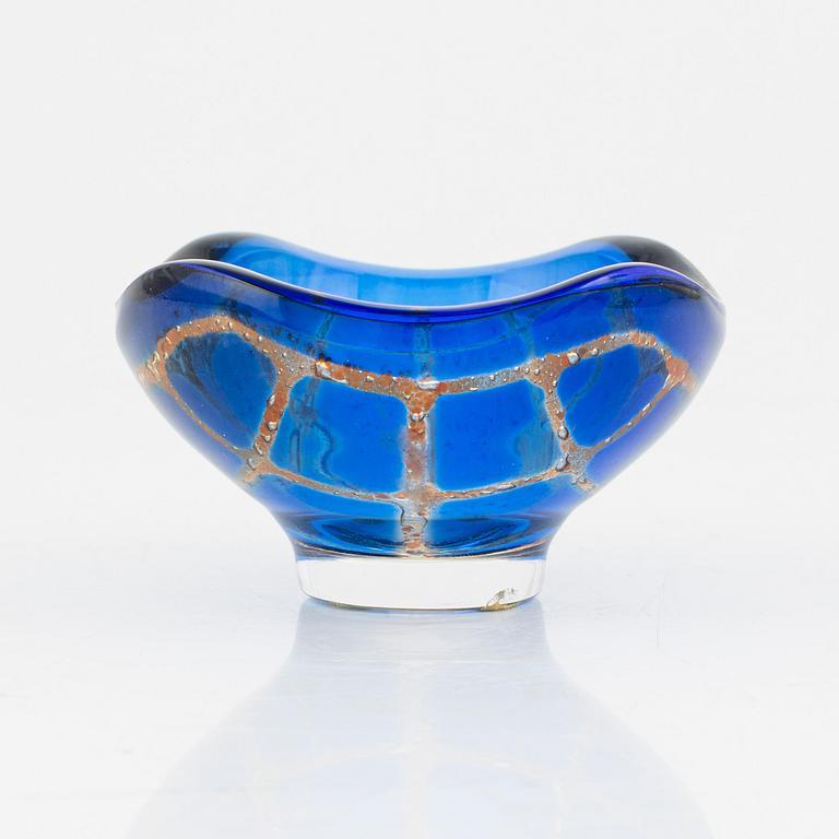 Sven Palmqvist, skål, glas, "Ravenna", Orrefors.