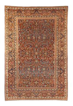 260. A rug, antique Kashan, so-called Motachem, ca 206 x 137,5 cm.