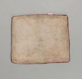 SADELTÄCKE, Tibet, 1900-talets första hälft. Ca 65x78 cm.