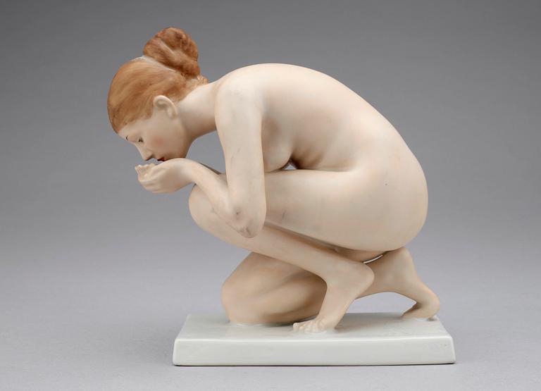 FIGURIN, porslin, Ernst Wenck, Rosenthal, 1900-talets mitt.