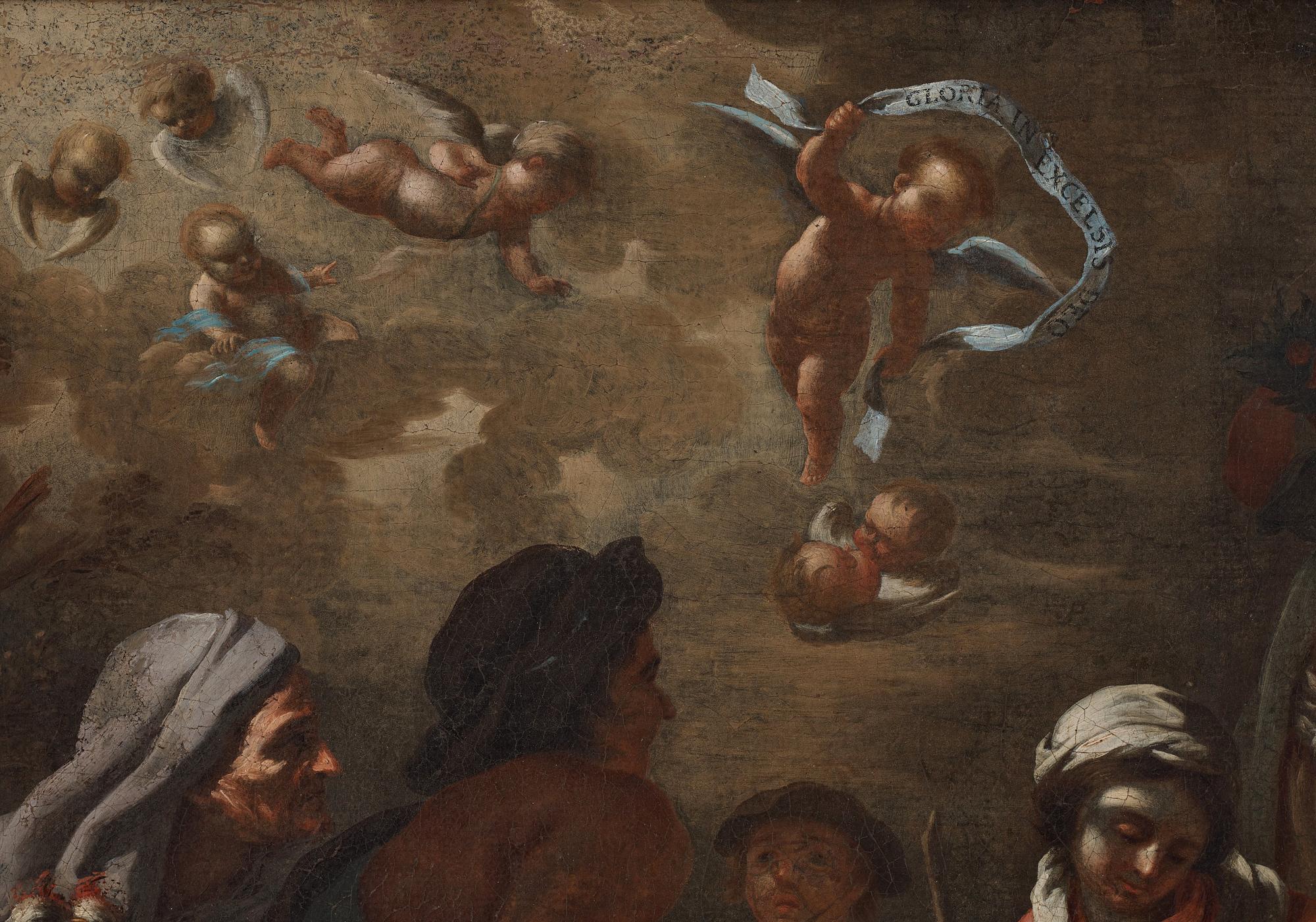Guido Reni Hans krets, Herdarnas tillbedjan.