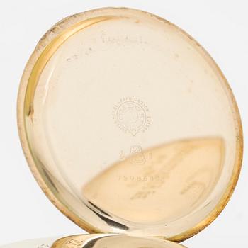 Omega, pocket watch, hunter, 47.5 mm.