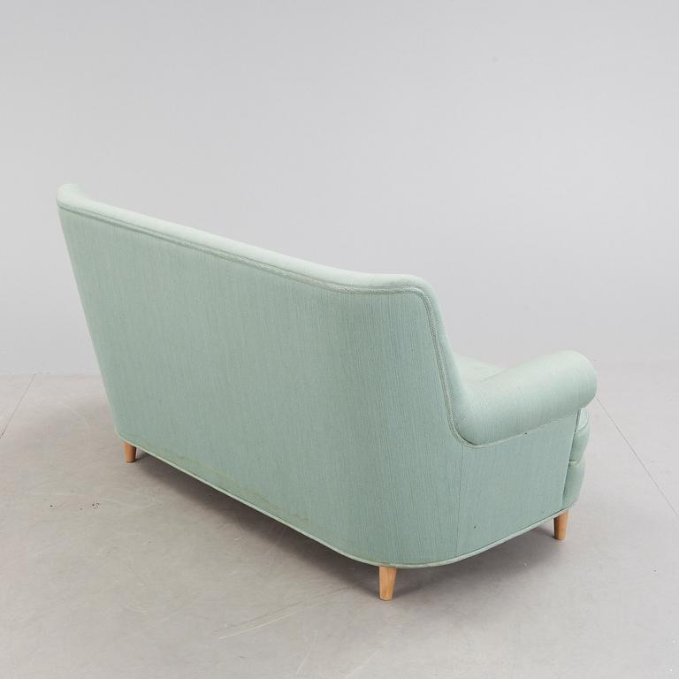 SOFFA, "Hemmakväll", Carl Malmsten, omkring 1900-talets mitt.