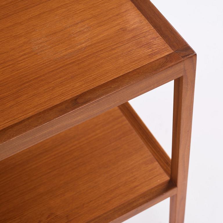 Nordiska Kompaniet, a sideboard with tables and a serving trolley, Sweden 1950s.