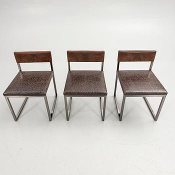 Rodolfo Dordoni, Chairs, 6 pcs, "Bag Light", Minotti, Italy, 1990s.