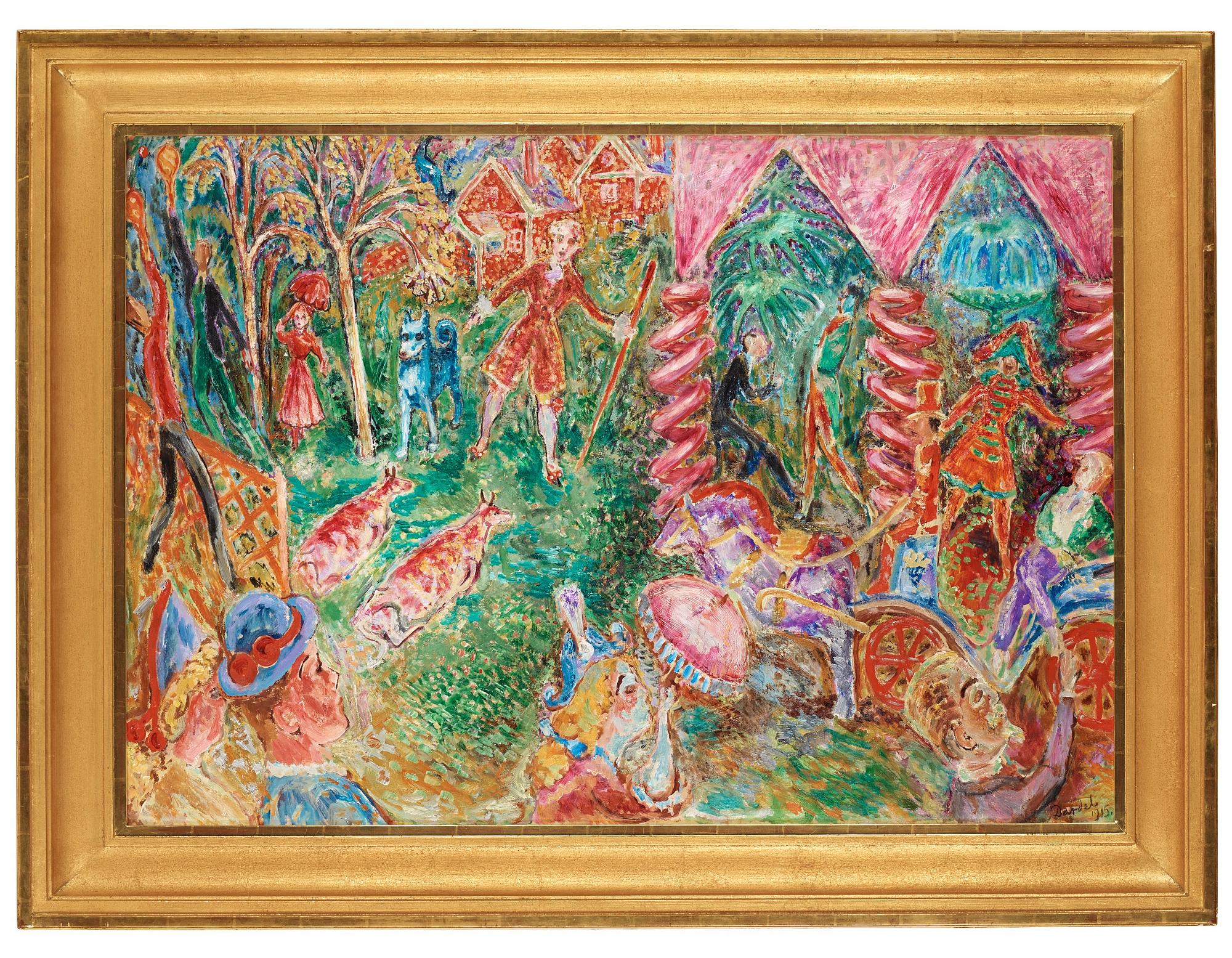 Nils von Dardel, "Turisthotellet i Rättvik".