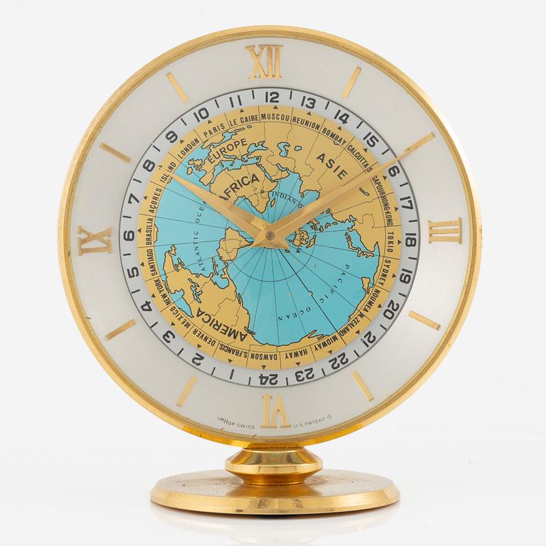 Imhof, table clock, 10 x 12 cm.