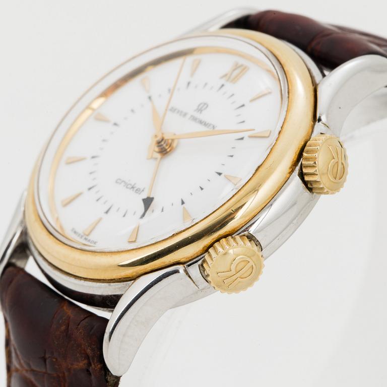 REVUE THOMMEN, wristwatch, Cricket, 35 mm.