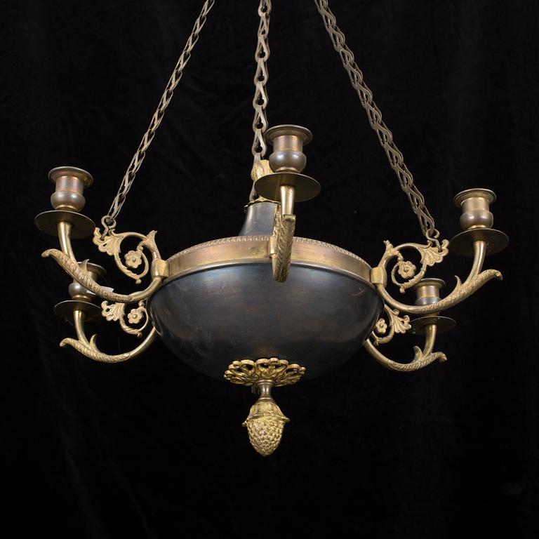 TAKAMPEL, senempire, 1800-talets mitt.