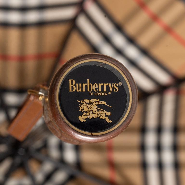 Burberry, paraply.