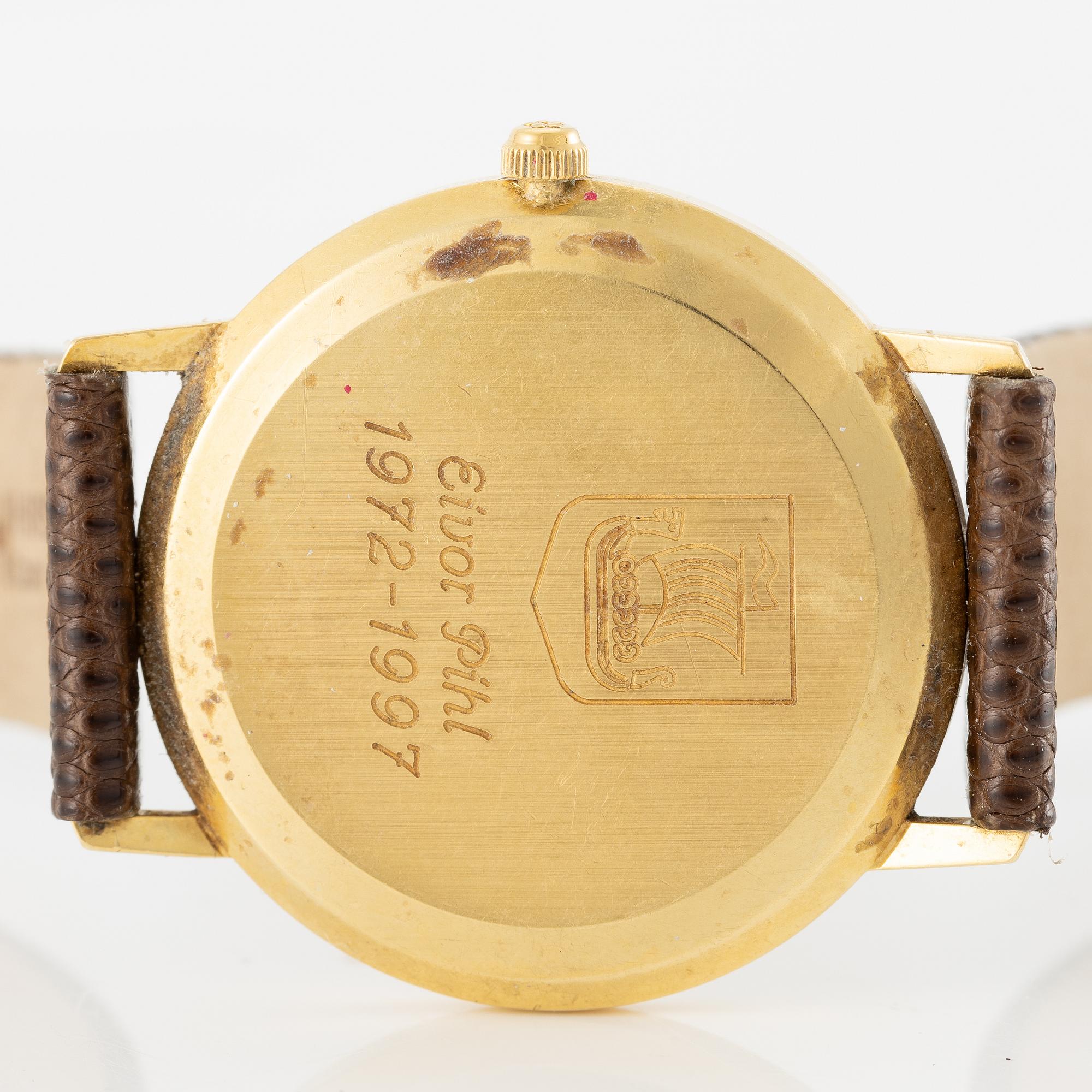 Eterna, wristwatch, 33.5 mm.