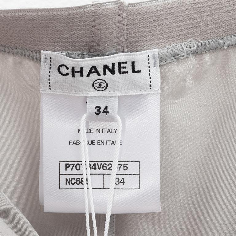 Chanel, tights/leggings, fransk storlek 34.