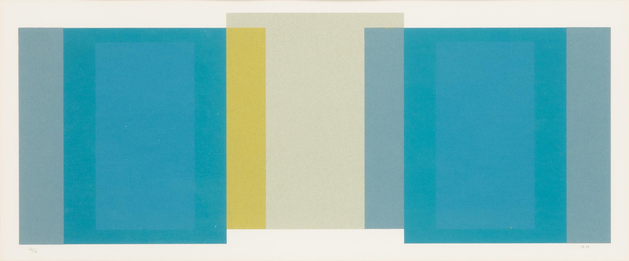 Carolus Enckell, silkscreen, signed and dated -88, numbered 40/50.