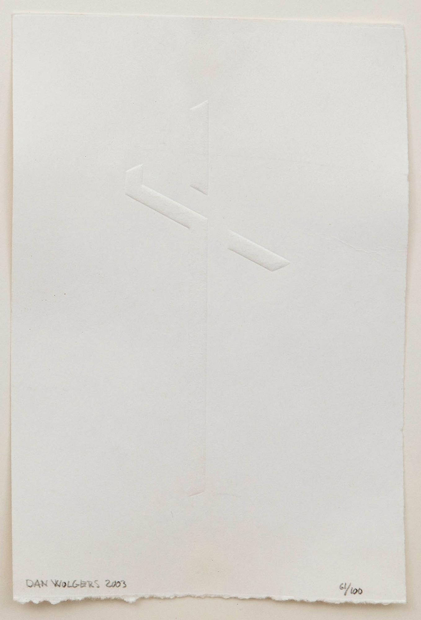 Dan Wolgers, relief print.