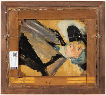 Agda Holst, olja på duk, signerad.