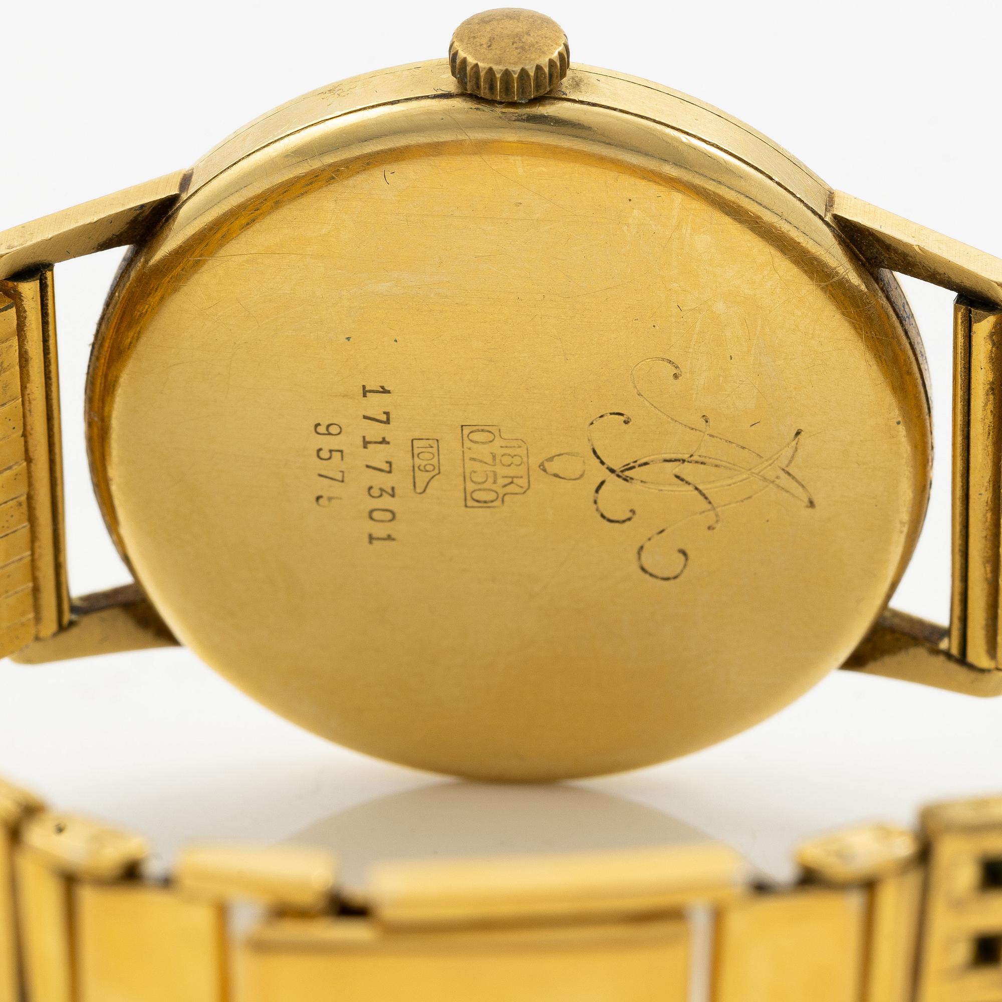 Cortébert, wristwatch, 34 mm.