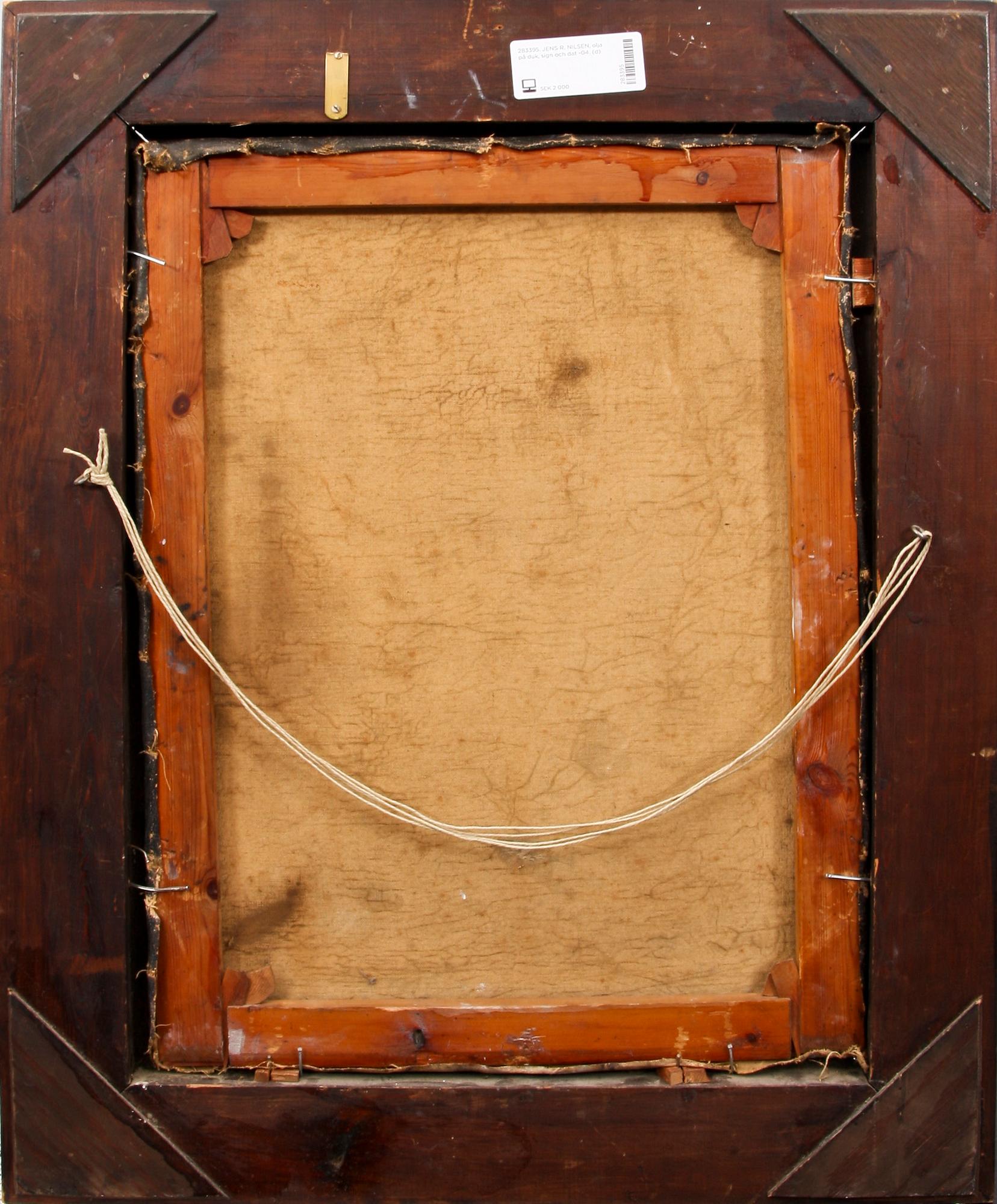 JENS R. NILSEN, olja på duk, sign och dat -04.