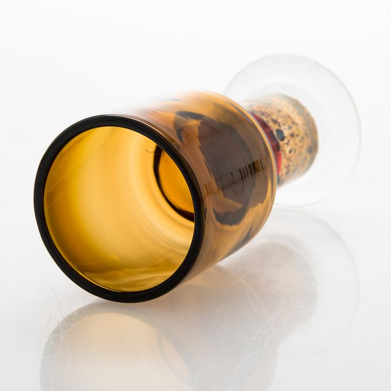 Kaj Franck, Glass goblet, signed Kaj Franck Nuutajärvi Notsjö.