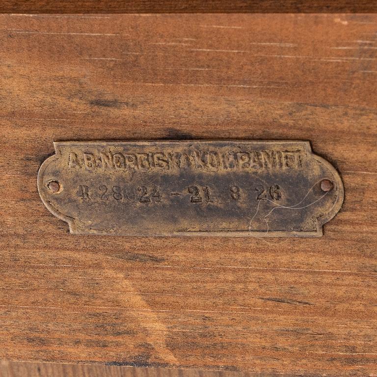 Axel Einar Hjorth, skrivbord, funkis, Nordiska Kompaniet, 1926.