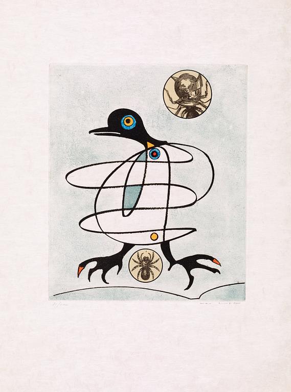 Max Ernst, "Oiseaux en peril".