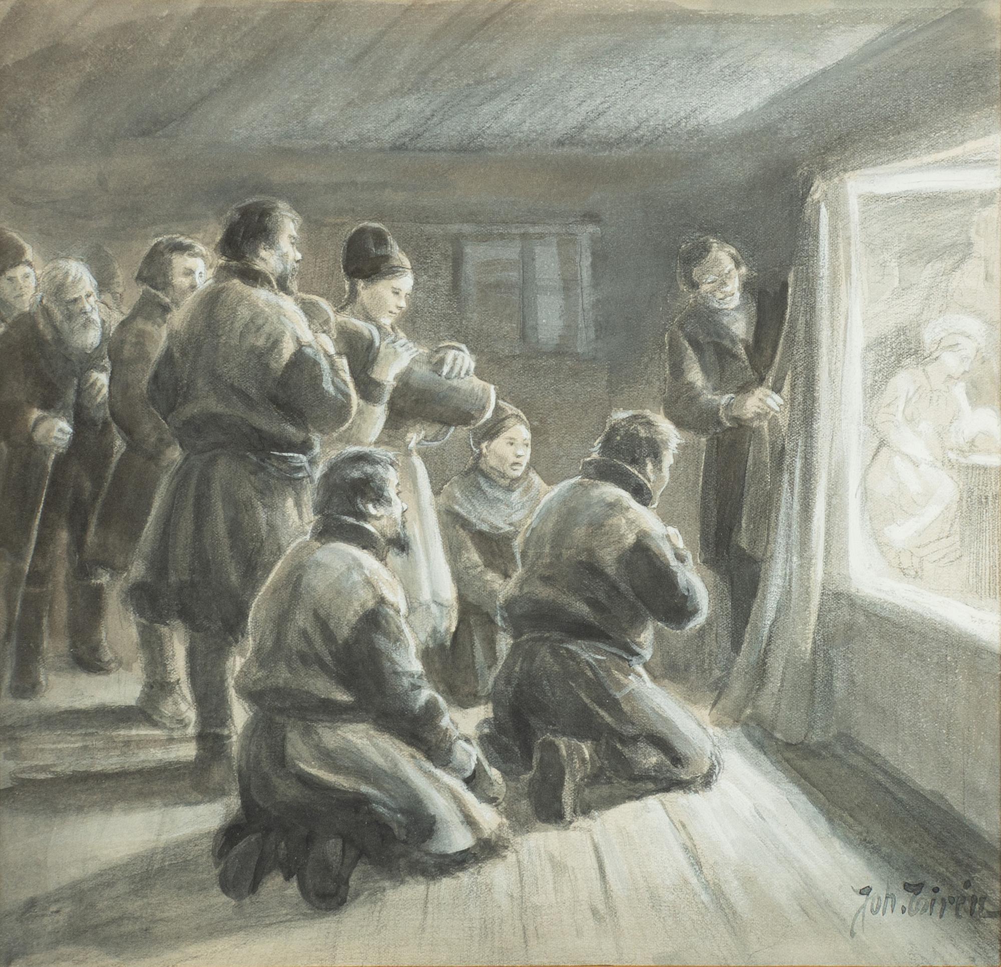 Johan Tirén, Uppenbarelsen.