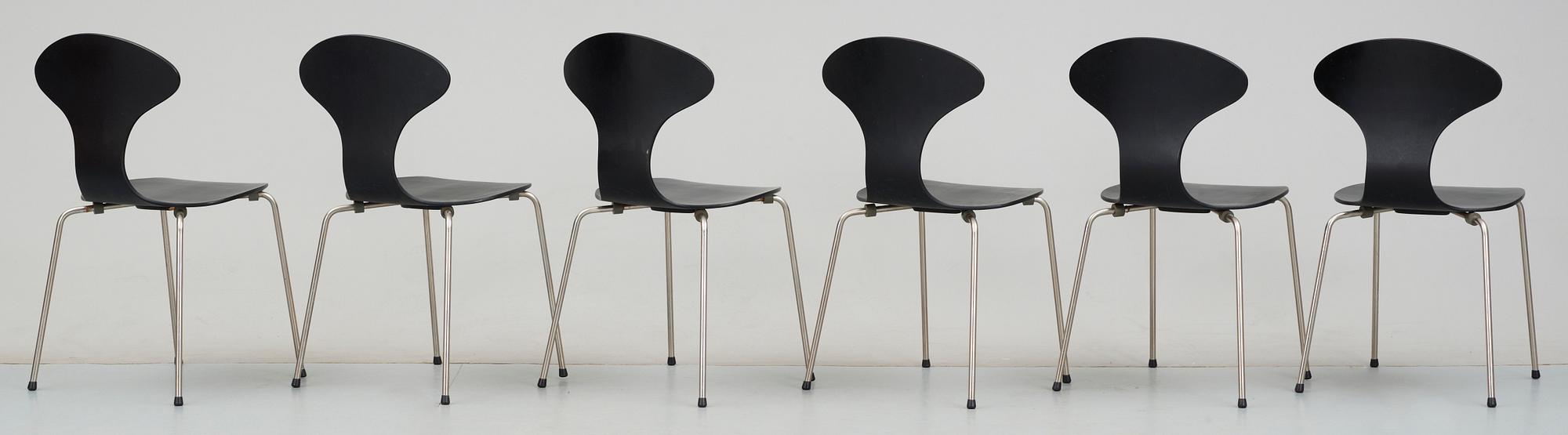 STOLAR, 6 st, Hans Olsen för Åry Stålmöbler AB, Nybro, 1960-tal.